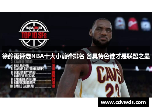 徐静雨评选NBA十大小前锋排名 各具特色谁才是联盟之最